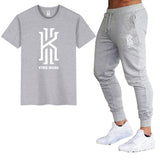 Kyrie Irving T Shirt+Trousers Suit Fashion