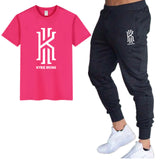Kyrie Irving T Shirt+Trousers Suit Fashion