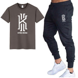 Kyrie Irving T Shirt+Trousers Suit Fashion