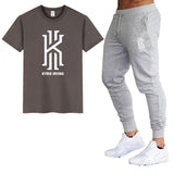 Kyrie Irving T Shirt+Trousers Suit Fashion