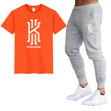 Kyrie Irving T Shirt+Trousers Suit Fashion
