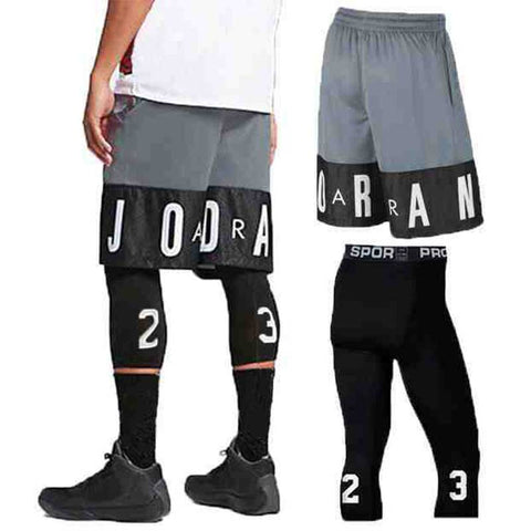 Michael Jordan Shorts + Tights